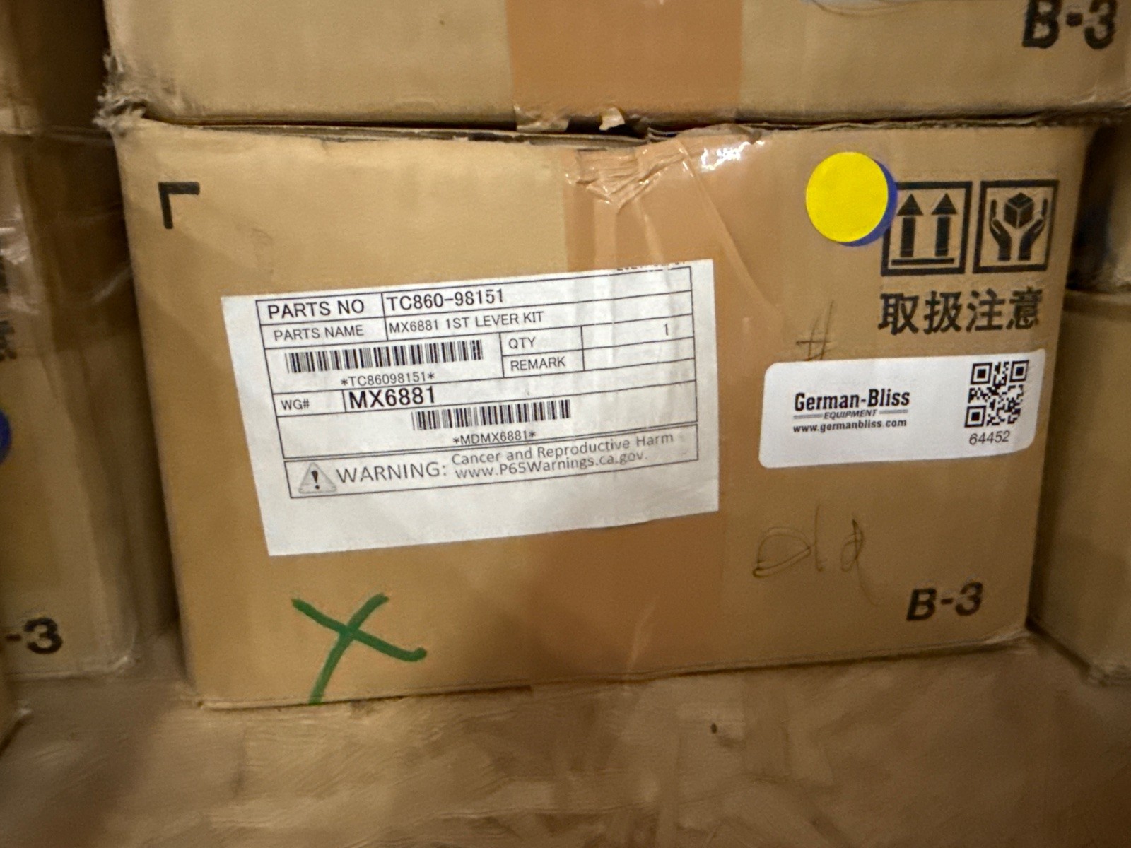 2024 KUBOTA MX6881 1ST POS LEVER KIT MX5400/MX6000 / L8303 SINGLE SPOOL HYD. VAL 2024 KUBOTA MX6881 1ST POS LEVER KIT MX5400/MX6000 / L8303 SINGLE SPOOL HYD. VAL
