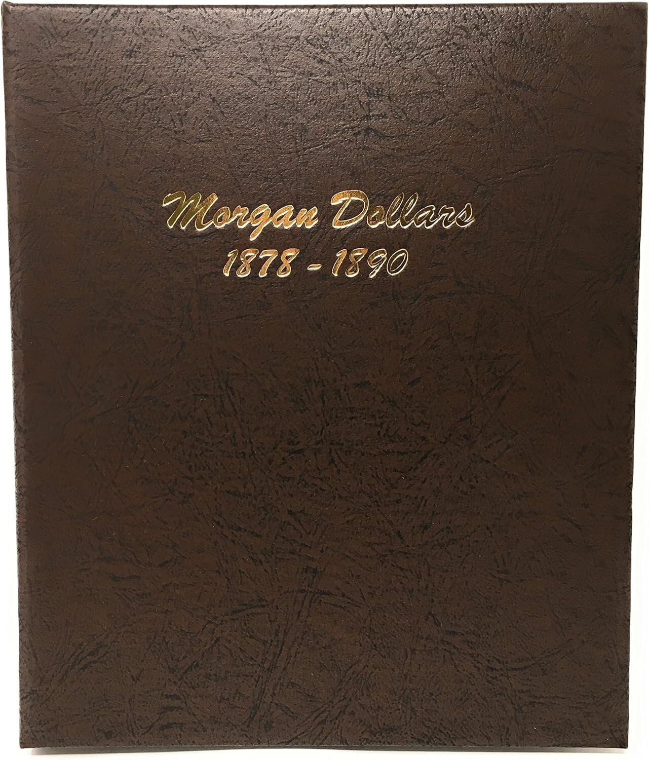 US Morgan Dollars Dansco Coin Album 1878-1890 Model 7178 