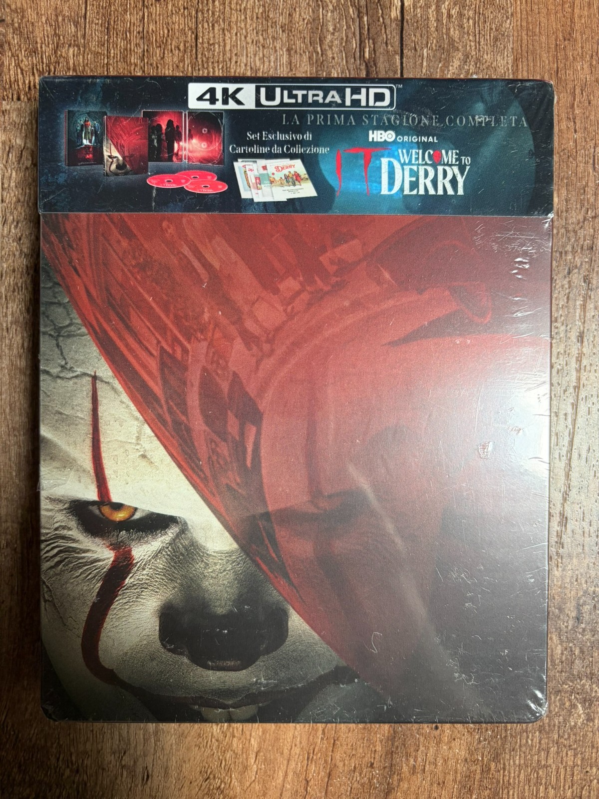 IT: Welcome to Derry - Season 1 w. Steelbook + Art Cards (4K UHD Blu-ray) *NEW*