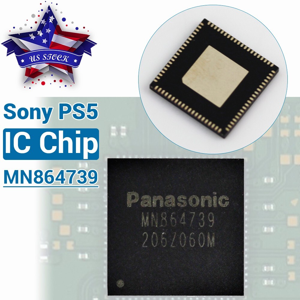 Original New HDMI Encoder Video IC Chip MN864739 For Panasonic Sony PS5 Console Original New HDMI Encoder Video IC Chip MN864739 For Panasonic Sony PS5 Console