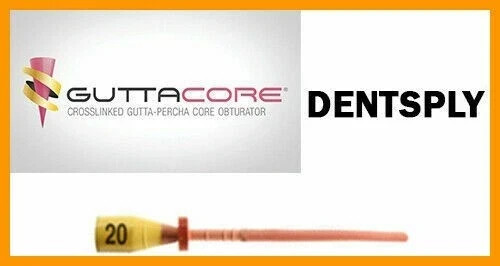 GUTTACORE OBTURATORS SIZE #20. OF 30 OBTURATORS TULSA DENTAL 