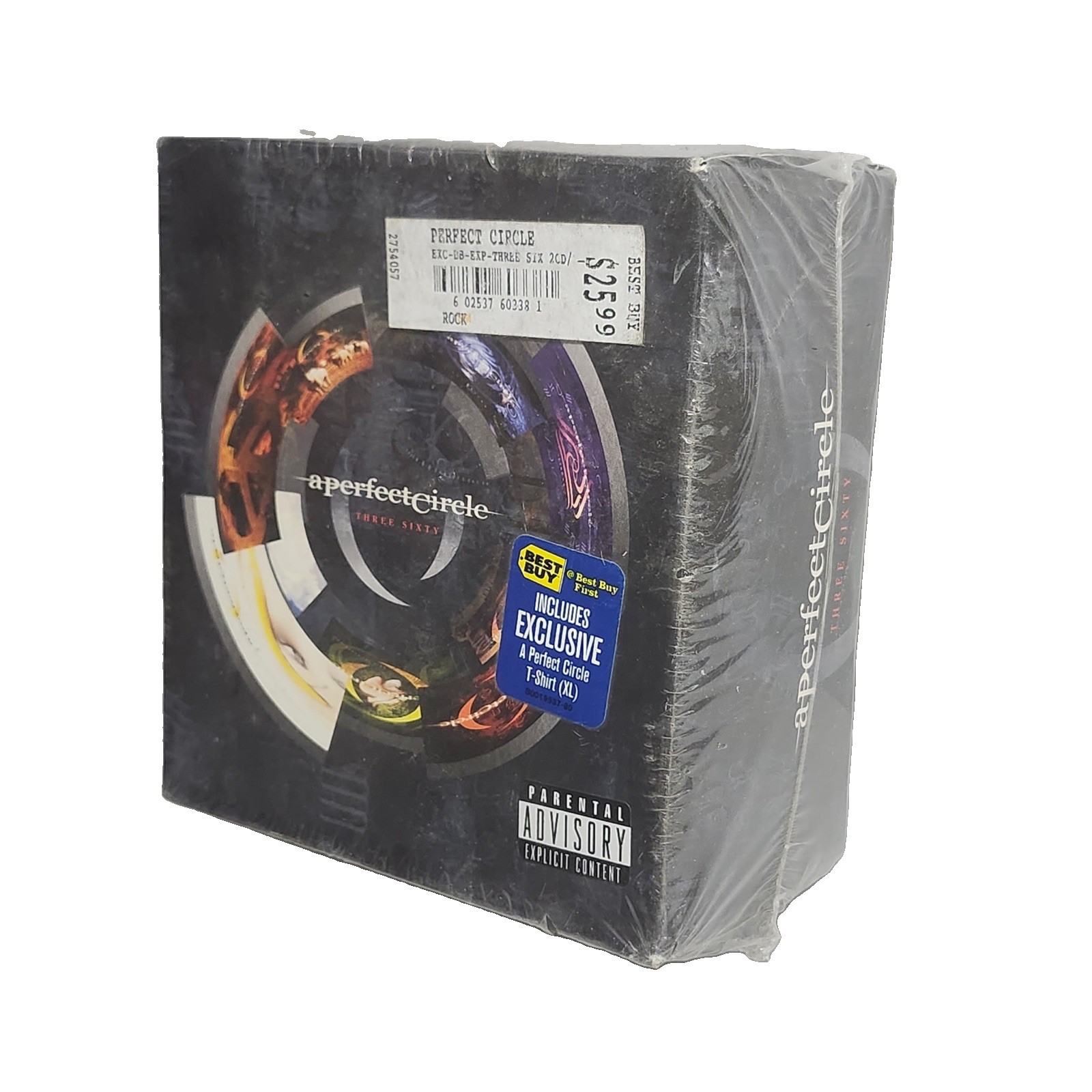 A PERFECT CIRCLE Three Sixty 2CD Deluxe Best Buy Exclusive Box XL T-Shirt New OS
