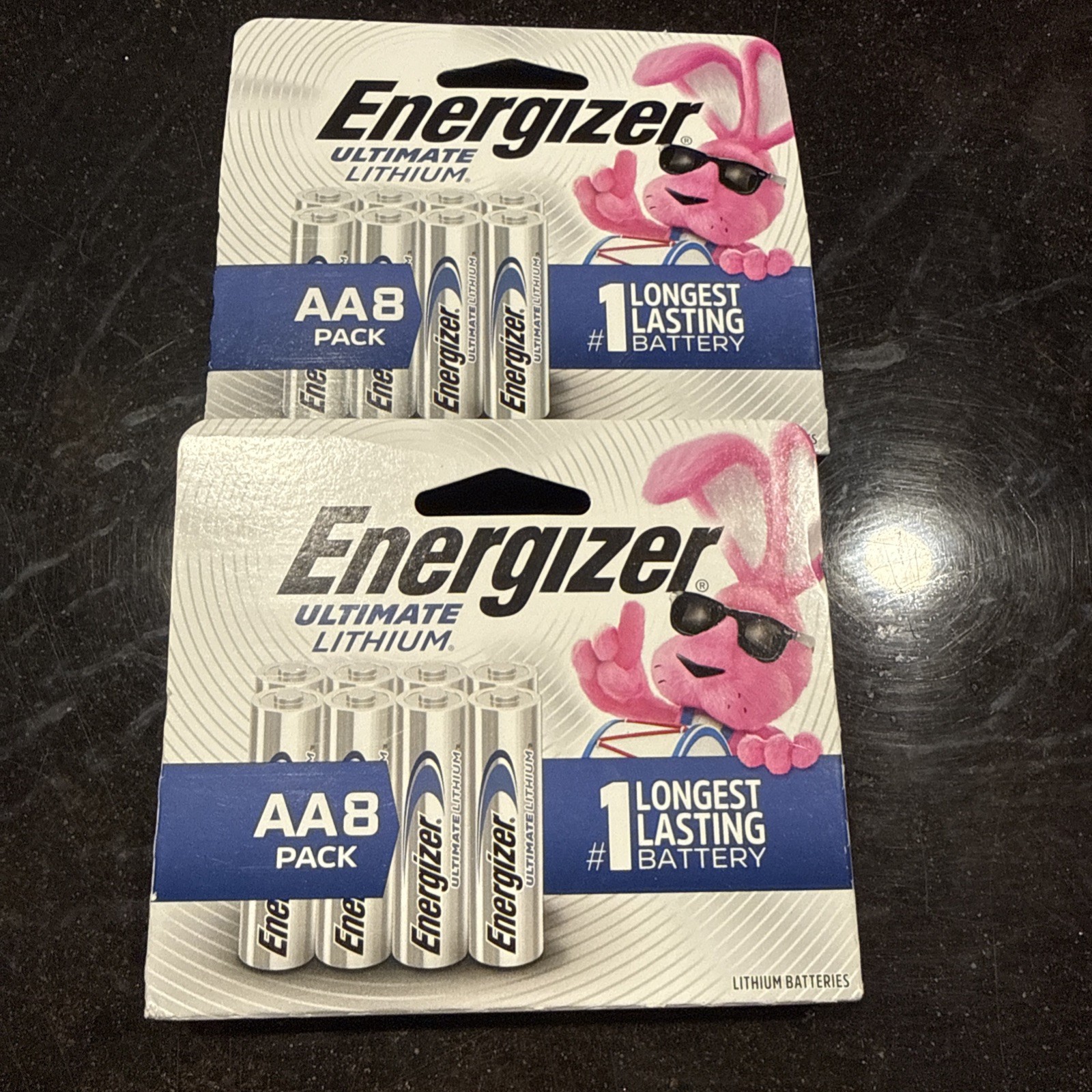 Energizer AA Lithium Batteries - 2x8 Count 2050 total of 16 batteries Energizer AA Lithium Batteries - 2x8 Count 2050 total of 16 batteries