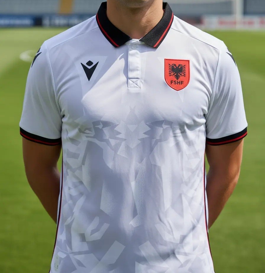 ALBANIA TEAM - ORIGINAL AWAY Jersey 2024 - Macron - ASK FOR SIZES ALBANIA TEAM - ORIGINAL AWAY Jersey 2024 - Macron - ASK FOR SIZES