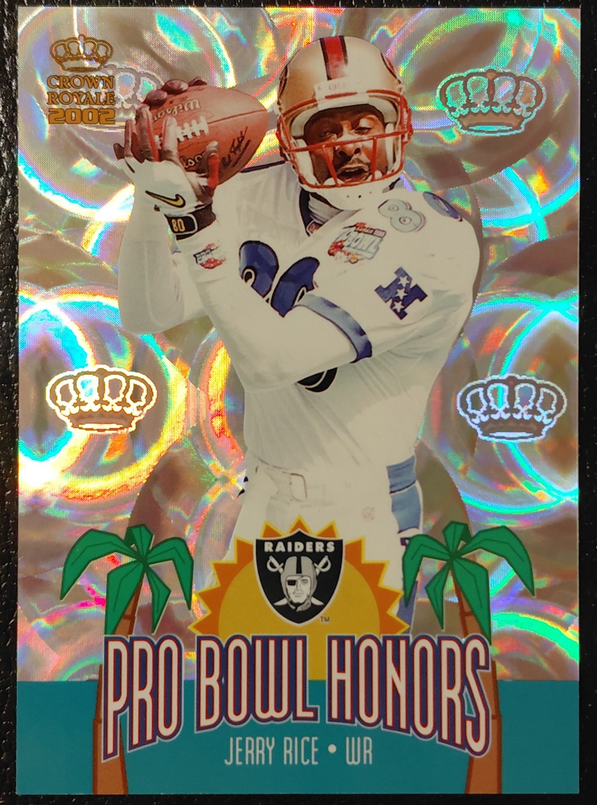 2002 Pacific Crown Royale Pro Bowl Honors Jerry Rice #14 2002 Pacific Crown Royale Pro Bowl Honors Jerry Rice #14