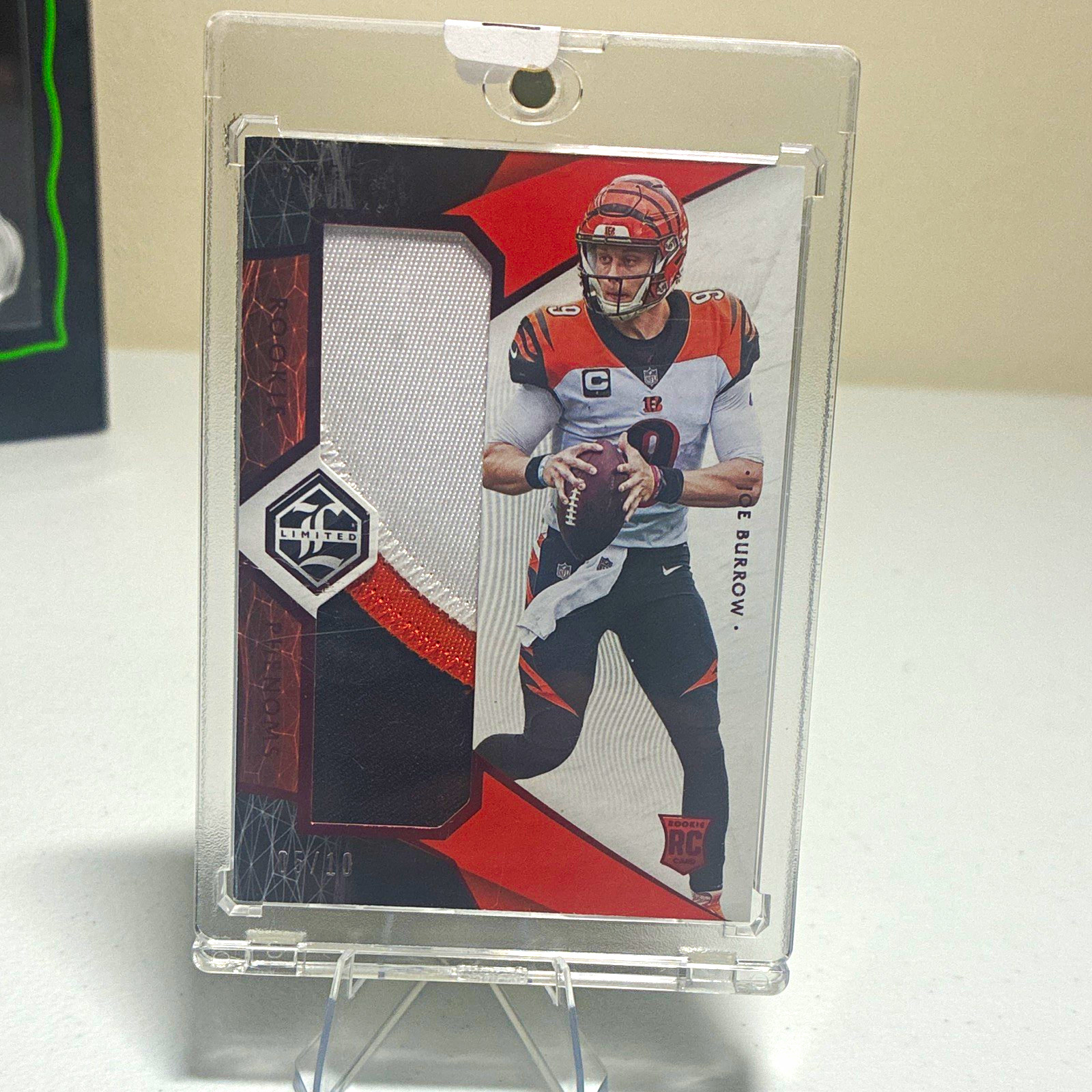 Panini 2020 Limited Joe Burrow Rookie Phenoms Patch RC RP-JB /10 Bengals