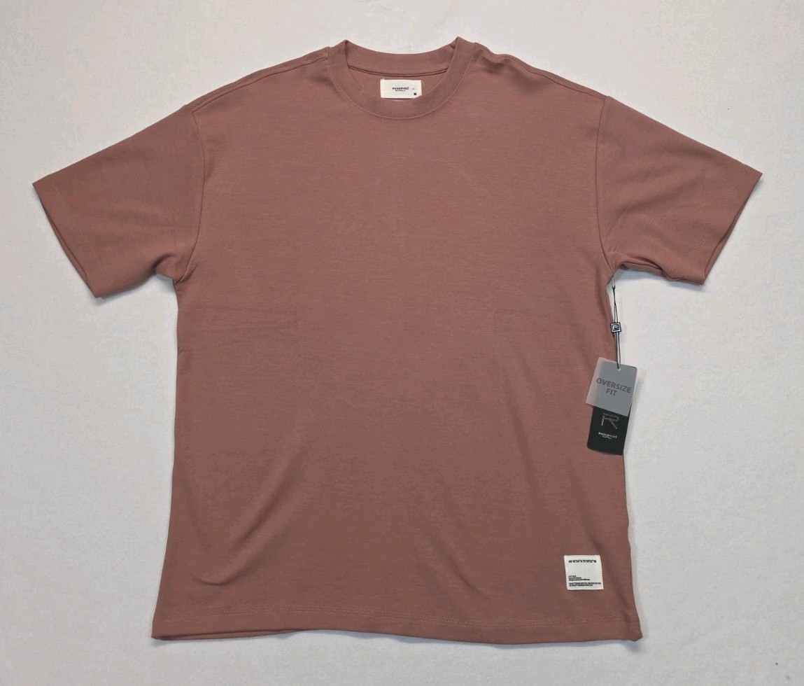 Reserved Supply Men\'s Oversized Fit T-Shirt - Ash Rose - Medium NWT 