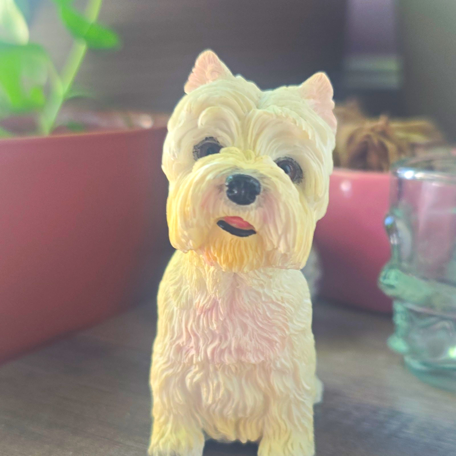 Vintage West Highland White Terrier (Westie) Dog Figurine/Statue Vintage Summit