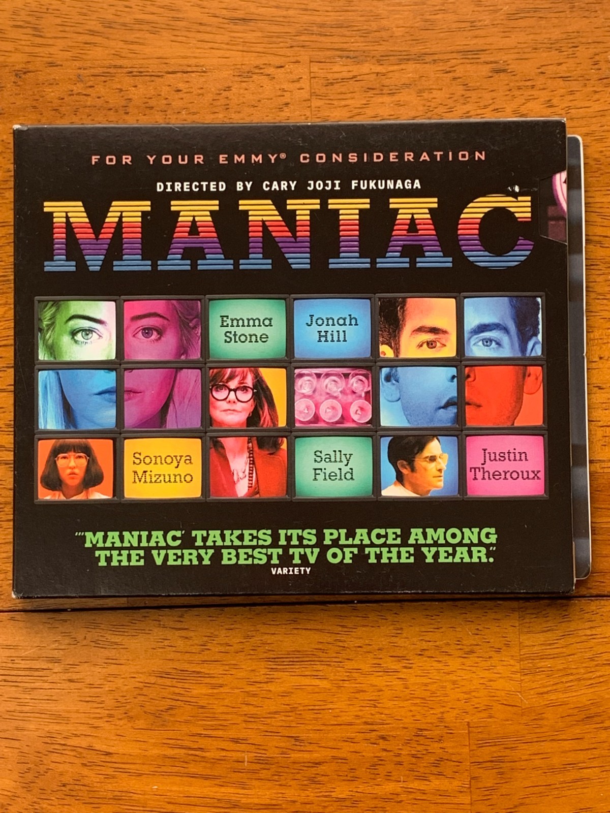 Maniac Complete Series FYC 3 DVDs 10 Episodes Netflix Emma Stone Jonah Hill