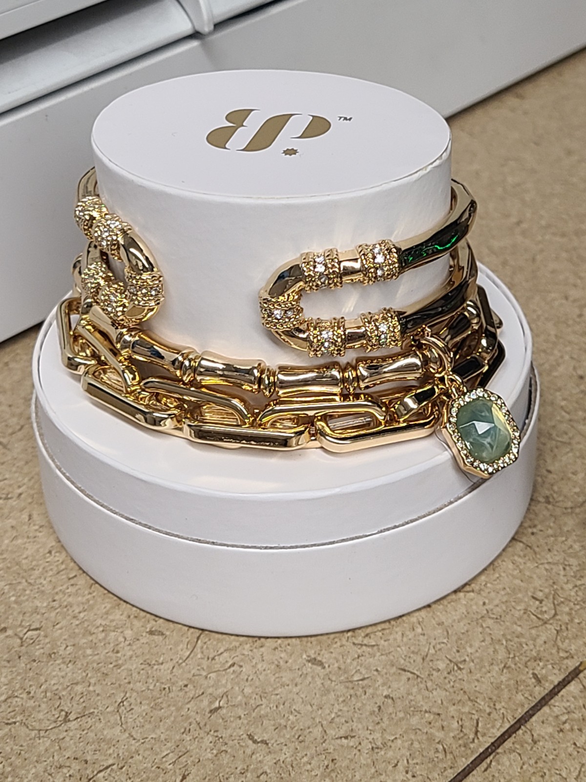 Bomb Party Spring Stack Bracelets 2025 ST26249 Bamboo Tropical Glam