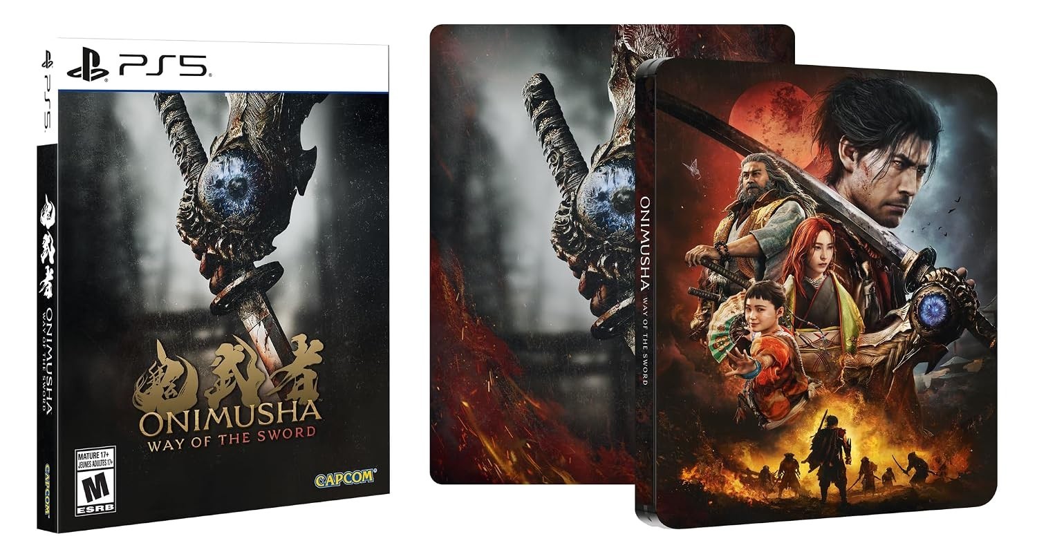 Onimusha Way of the Sword Steelbook Edition PS5 Sony PlayStation 5