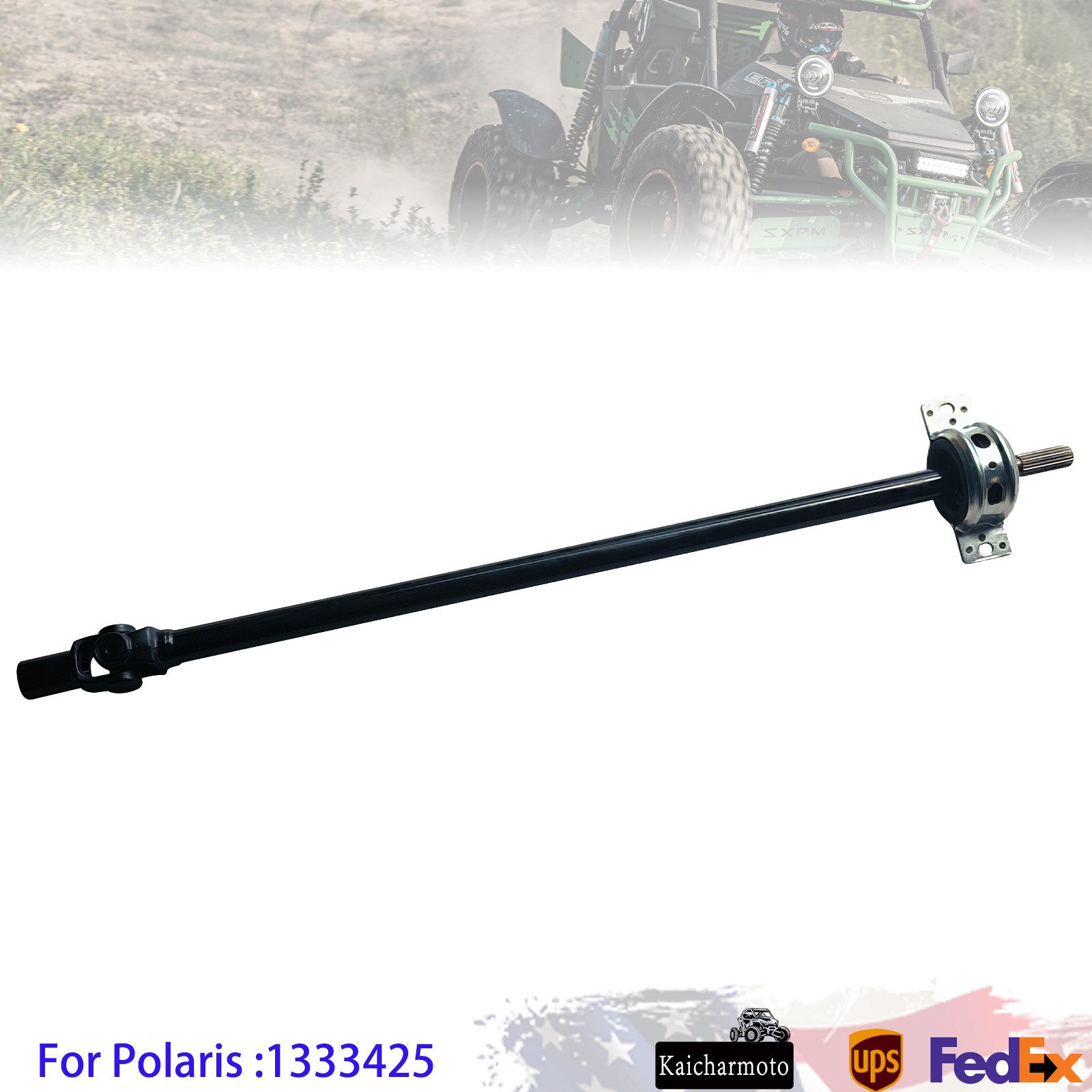 New Rear Prop Driveshaft Propshaft Assembly For Polaris RZR 900 1333220 1333425