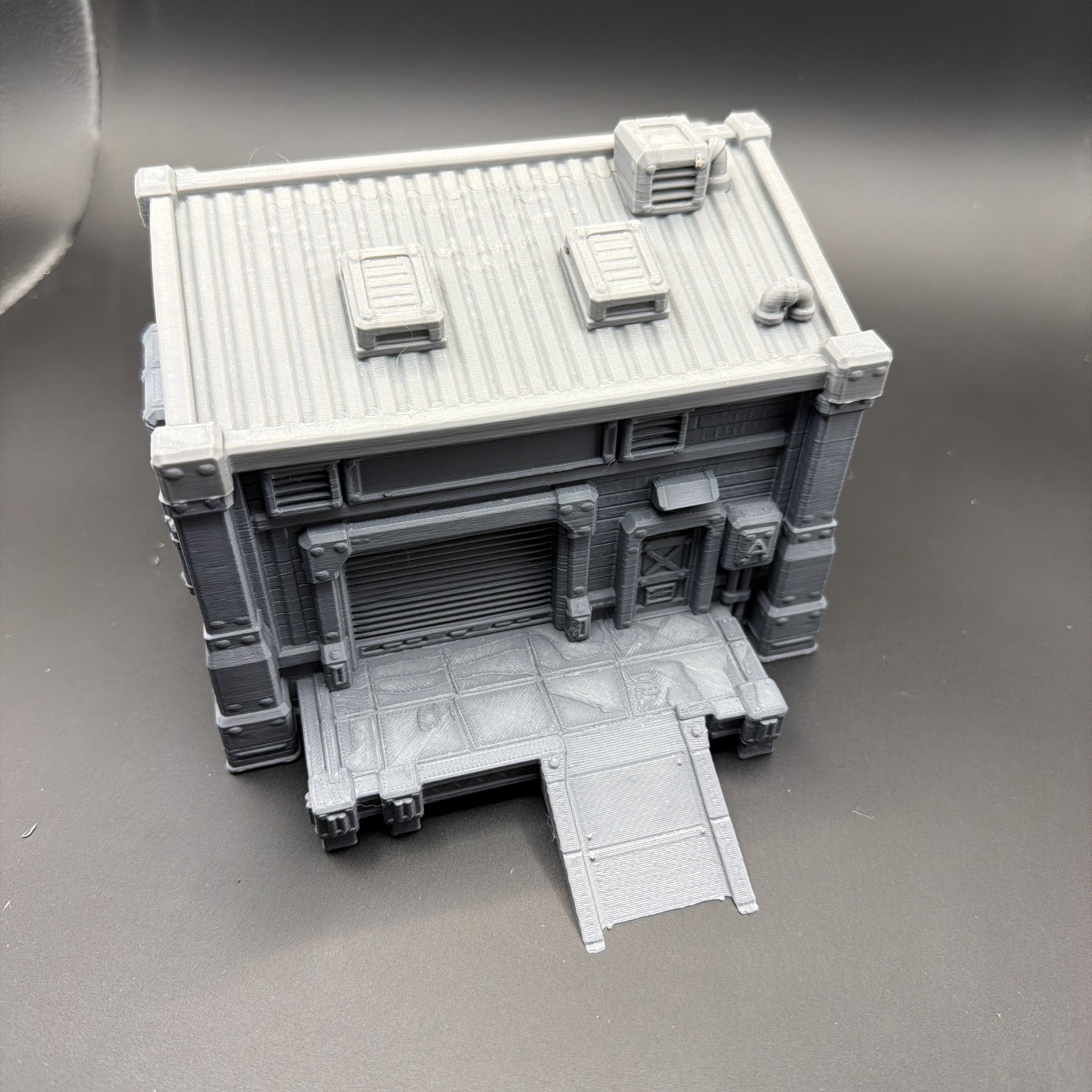 Grimdark Terrain - Cyberpunk House 2 - Suit 40k, Necromunda, Legion, Etc Grimdark Terrain - Cyberpunk House 2 - Suit 40k, Necromunda, Legion, Etc