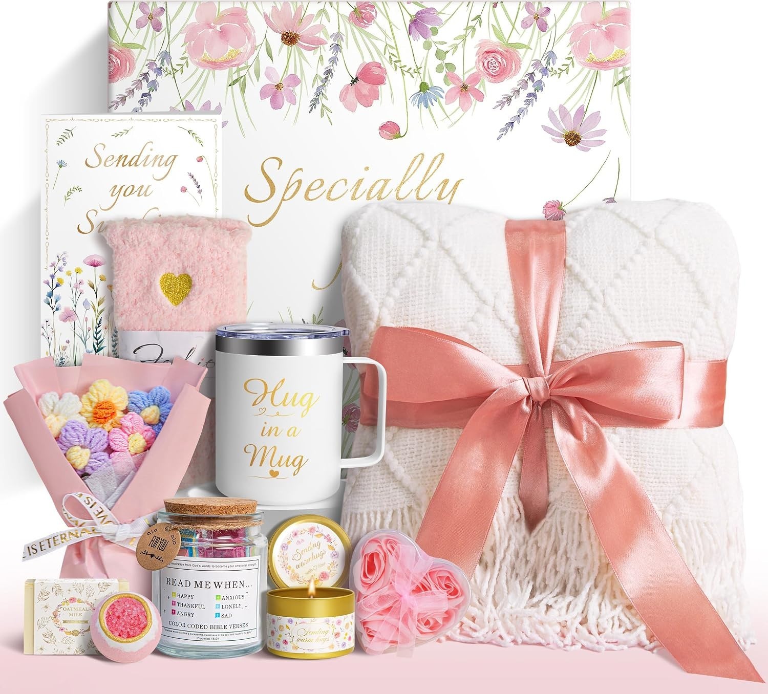 11PCS Gifts for Women, Self Care Gifts, Spa Care Package Gift for Friends & Mom