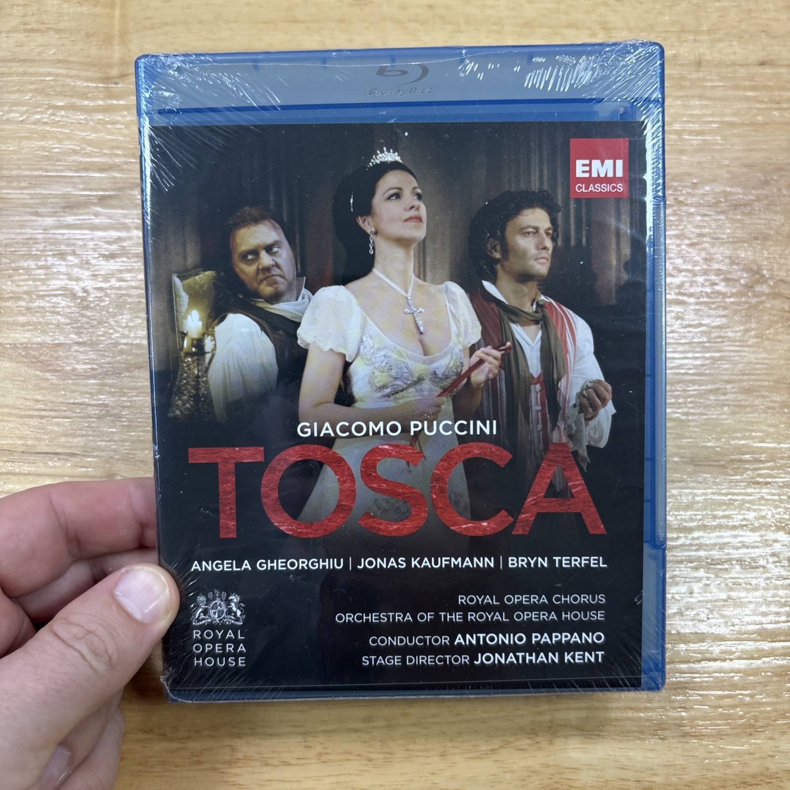 Puccini: Tosca - Royal Opera House (Blu-ray, 2012, EMI Classics) New Sealed