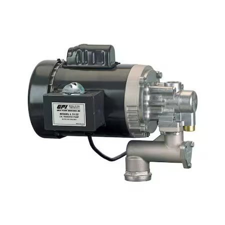 Gpi L5132 Drum Pump, Electric, 10 Gal, 500 Gal Container Size, 50 Psi, 8 Gpm Gpi L5132 Drum Pump, Electric, 10 Gal, 500 Gal Container Size, 50 Psi, 8 Gpm