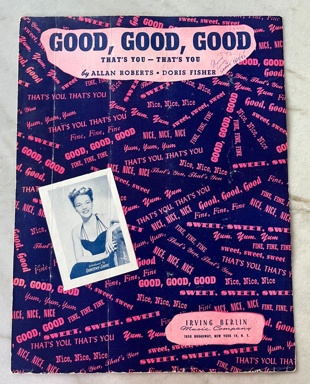 1944, Good, Good, Good, That\'s You, That\'s You; Allan Robert 1944, Good, Good, Good, That\'s You, That\'s You; Allan Robert