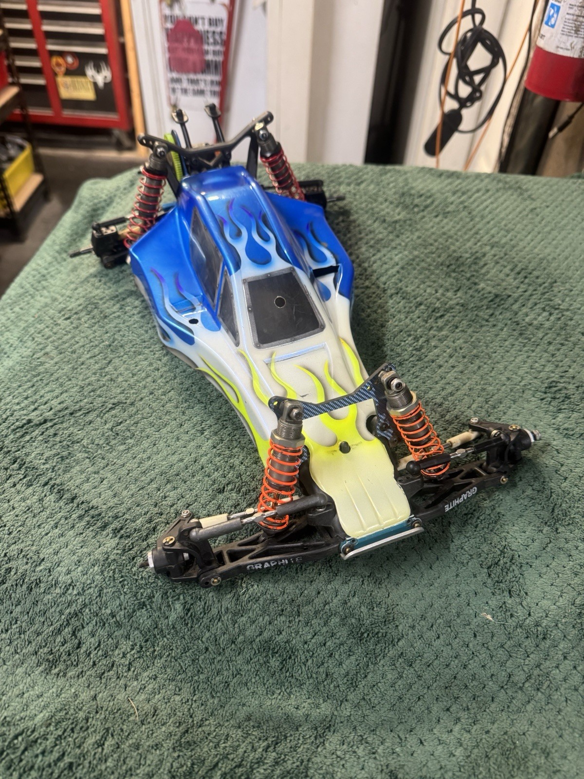 Vintage Team Losi XXX 1/10 2WD Racing Buggy  Roller  No Electronics