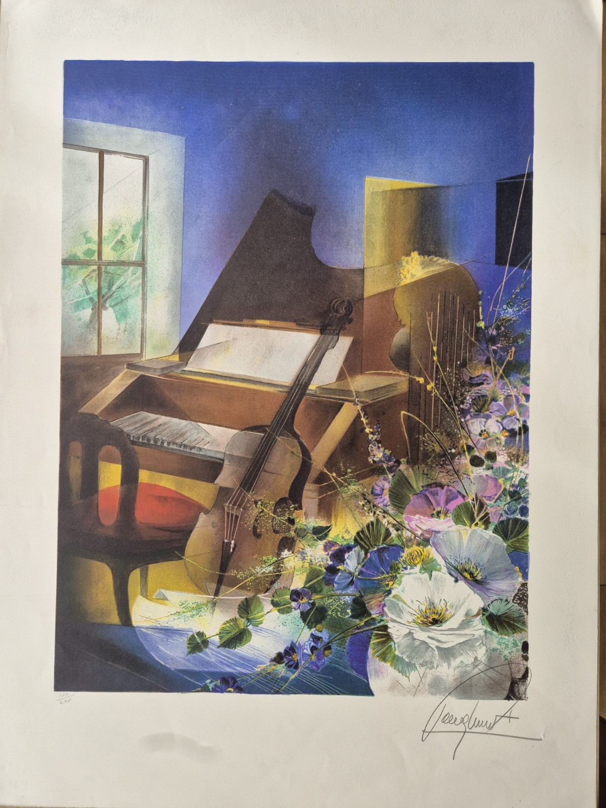 Raymond Chicken (1934) - Original Lithograph Signed Raymond Chicken (1934) - Original Lithograph Signed