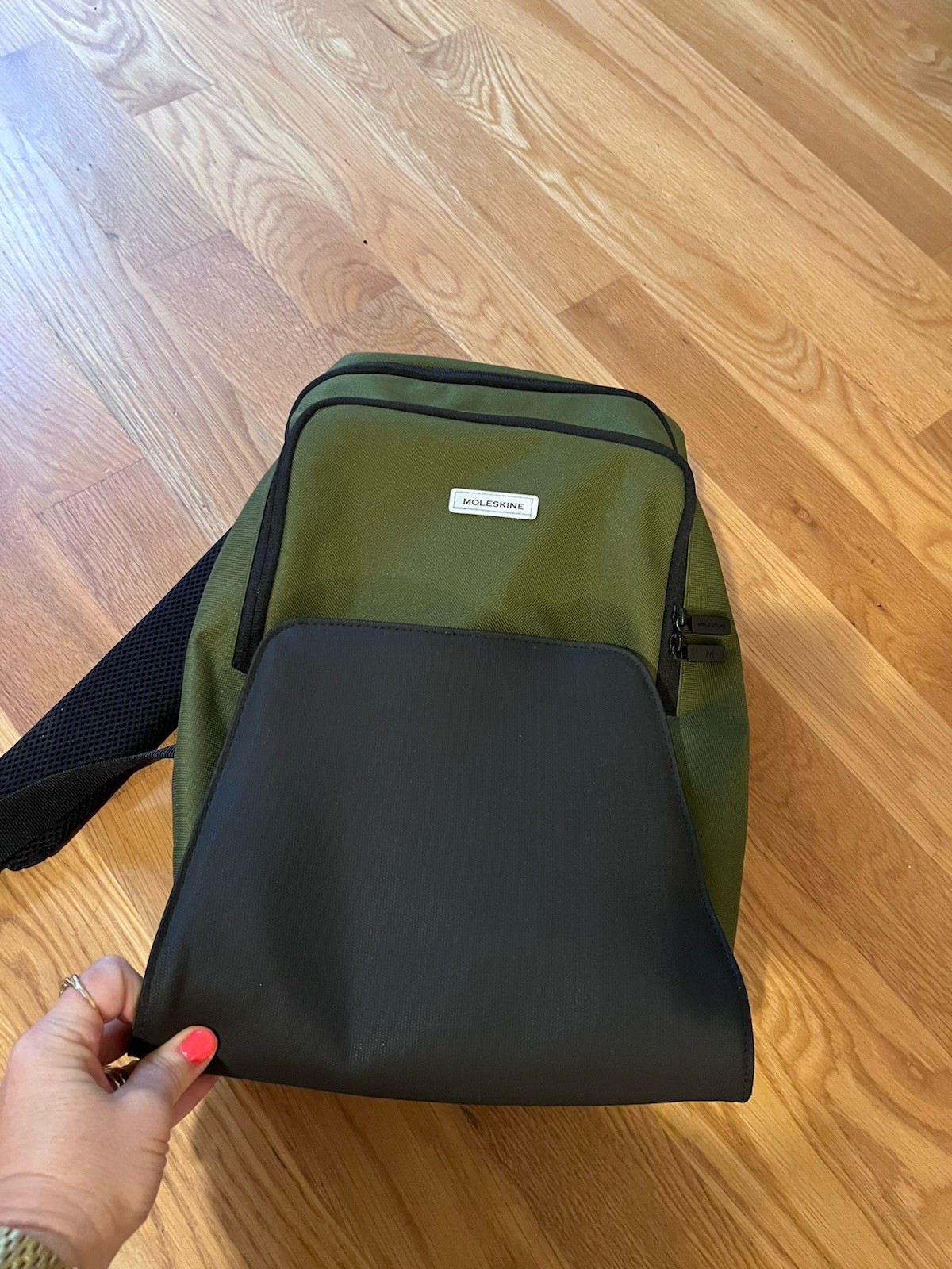Moleskine Nomad Medium Camo Black/Green Backpack