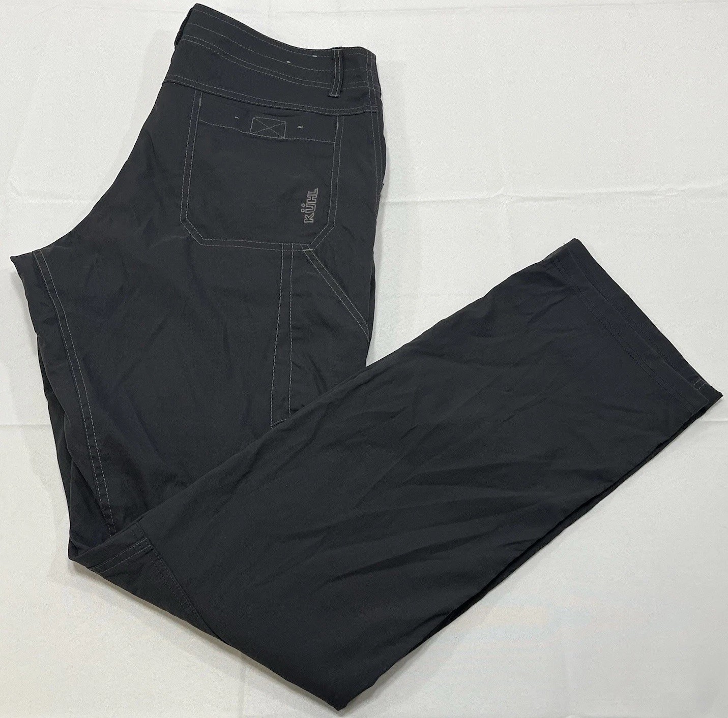 KÜHL Renegade Men\'s Gray Lightweight Hiking Cargo Pants - 35x34 Outdoors