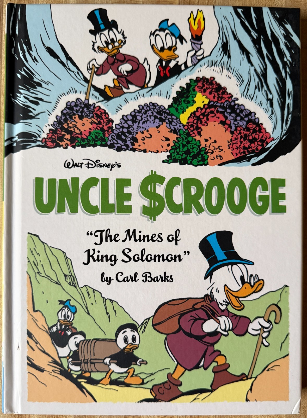Walt Disney Uncle Scrooge Mines of King Solomon Carl Barks Library Vol 20 HC
