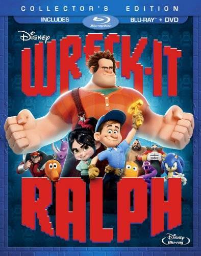 Wreck-It Ralph (Two-Disc Blu-ray/DVD Combo) - Blu-ray - GOOD Wreck-It Ralph (Two-Disc Blu-ray/DVD Combo) - Blu-ray - GOOD