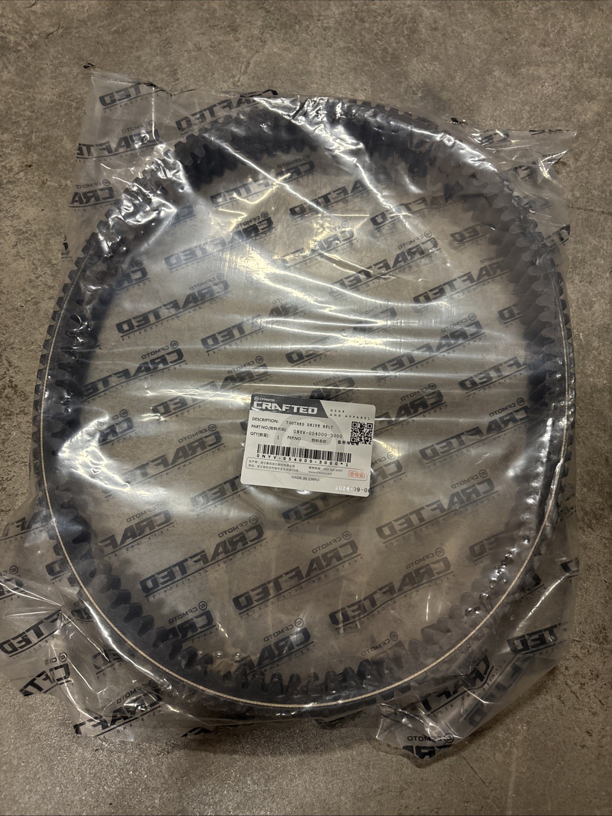 CFMOTO 0NYV-054000-3000 - Genuine OEM CVT Drive Belt U10