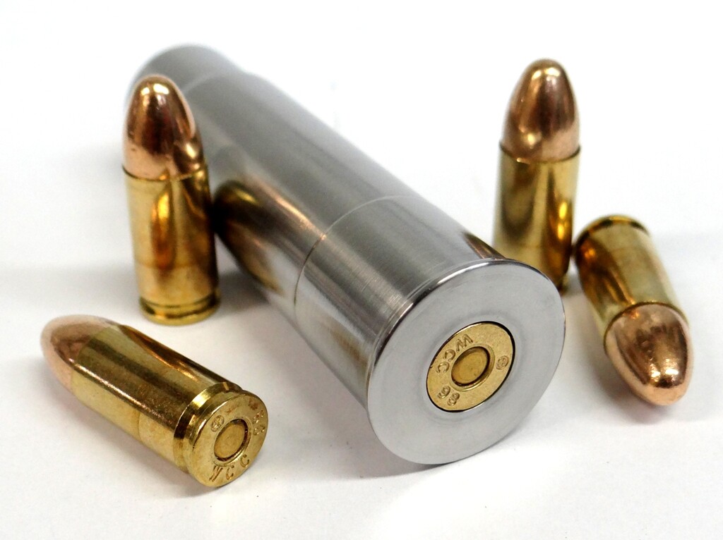 12GA to 9MM RIFLED Shotgun Adapter - Chamber Reducer - Stainless - 