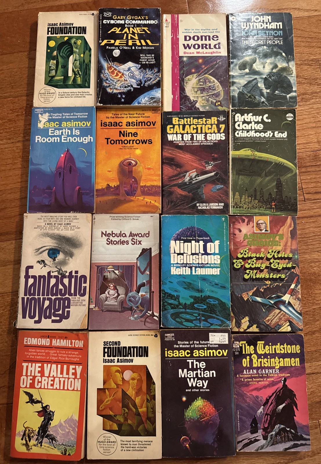 Lot of 16 Vintage Sci Fi Fantasy Space Alien Paperback Books Fantasy Asimov Lot of 16 Vintage Sci Fi Fantasy Space Alien Paperback Books Fantasy Asimov