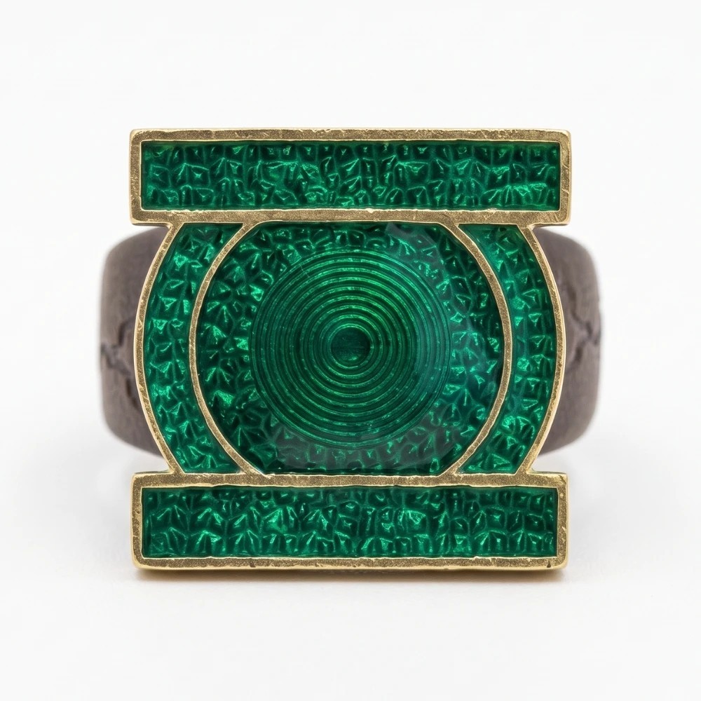 UPDATED John Stewart Green Lantern Cosplay Ring 2026 Resin Printed