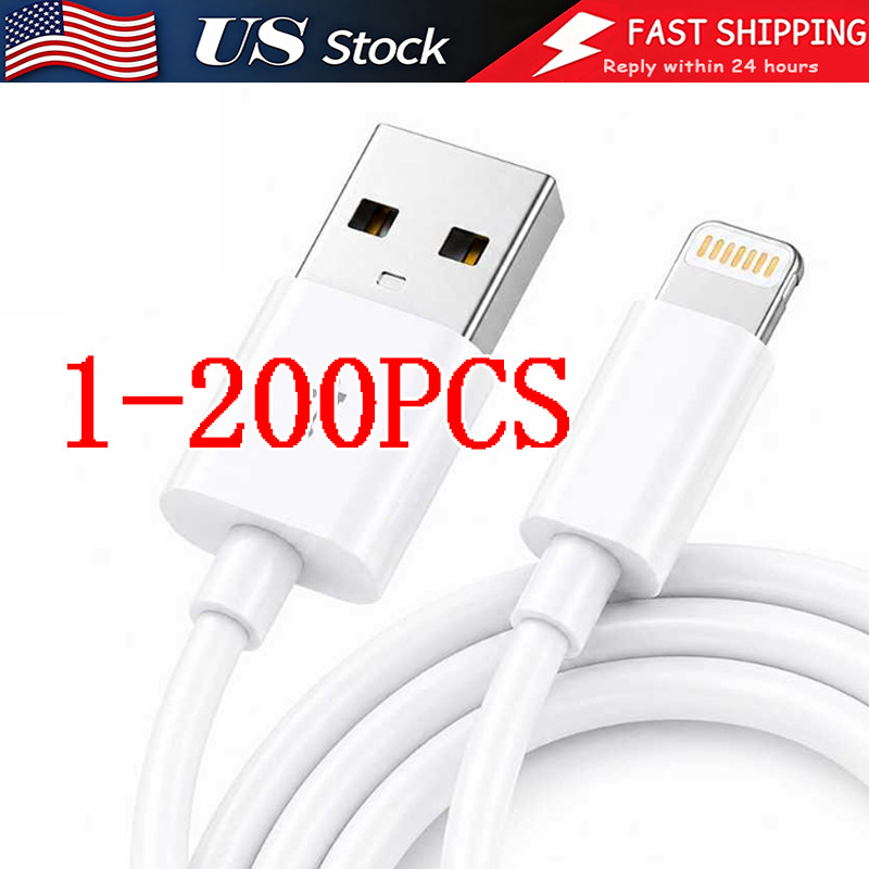 USB Fast Charger Cable 3Ft 6Ft Cord For iPhone 14 13 12 11 Pro XS XR X 8 7 6 Lot USB Fast Charger Cable 3Ft 6Ft Cord For iPhone 14 13 12 11 Pro XS XR X 8 7 6 Lot
