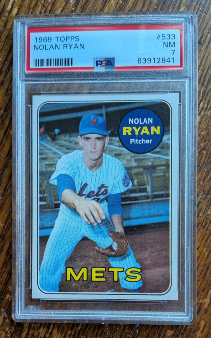 1969 Topps - Nolan Ryan #533 PSA 7 1969 Topps - Nolan Ryan #533 PSA 7