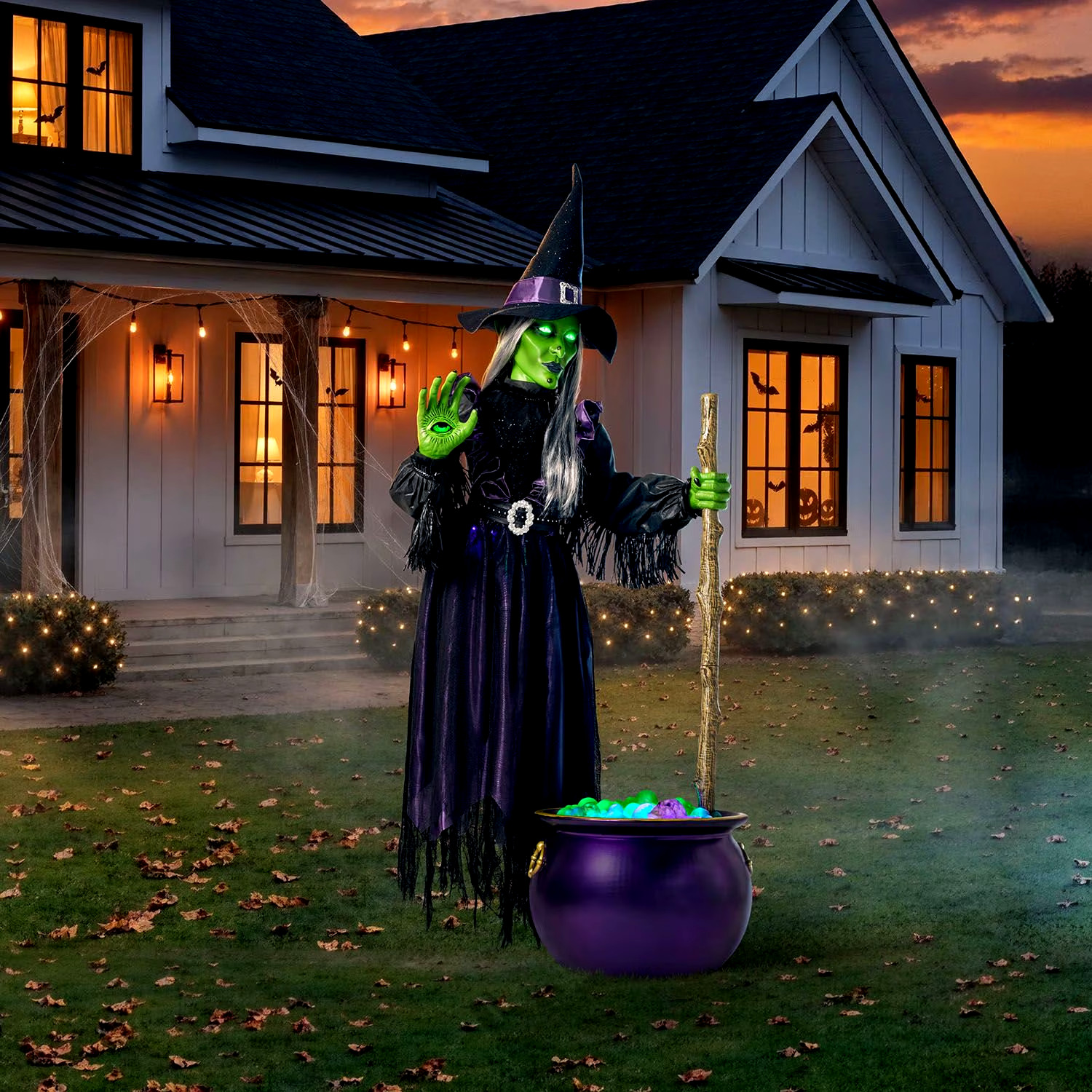 Member\'s Mark 8.5\' Pre-Lit Animated Witch Member\'s Mark 8.5\' Pre-Lit Animated Witch