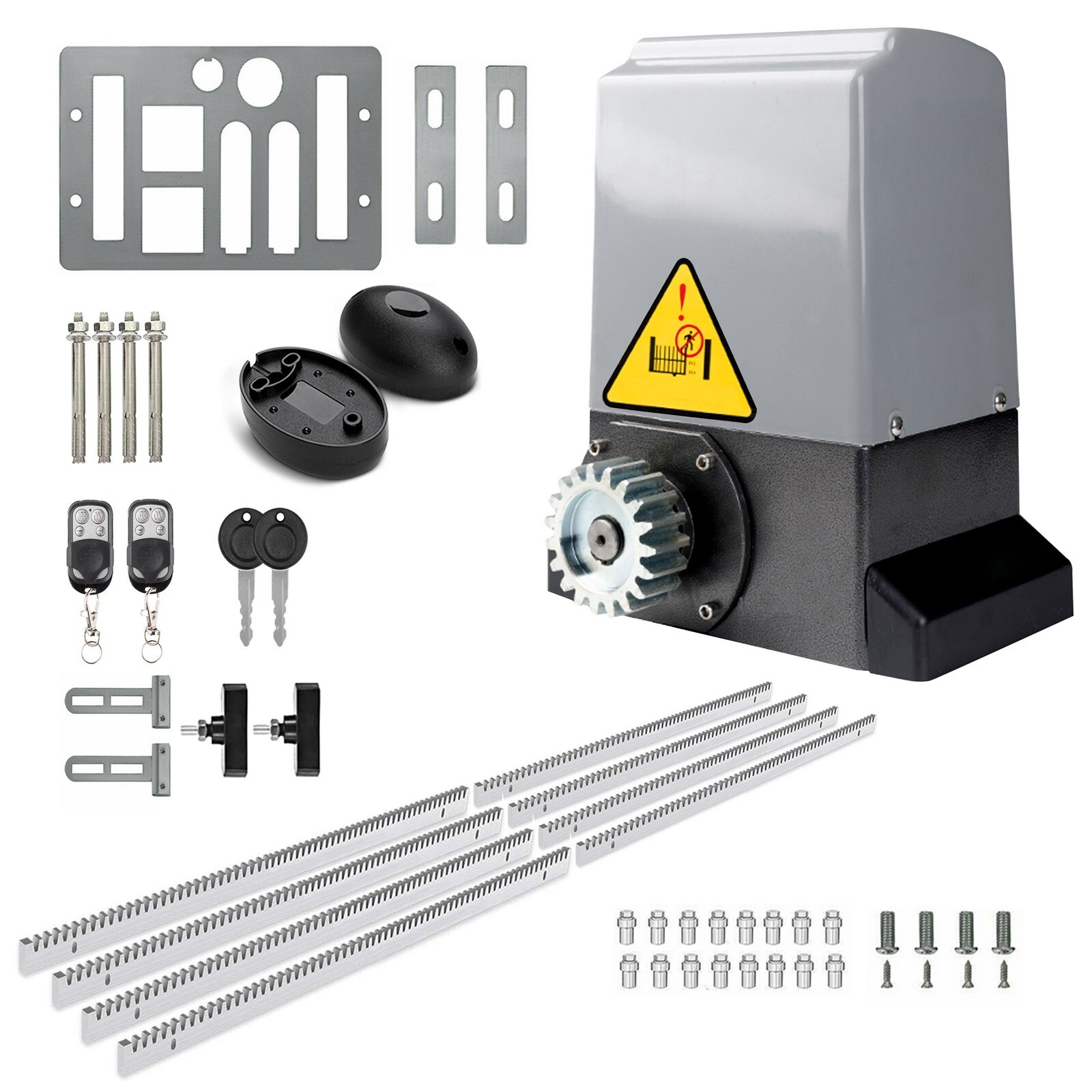 Blütezeit Automatic Sliding Gate Opener Rack Driven w/Complete Kits 1800-5290 lb