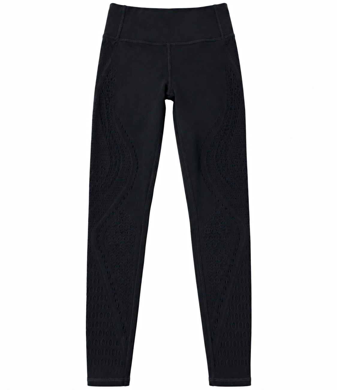 lululemon Reveal Black High Rise Ankle Leggings Stretch Nylon Women’s XS #192 lululemon Reveal Black High Rise Ankle Leggings Stretch Nylon Women’s XS #192