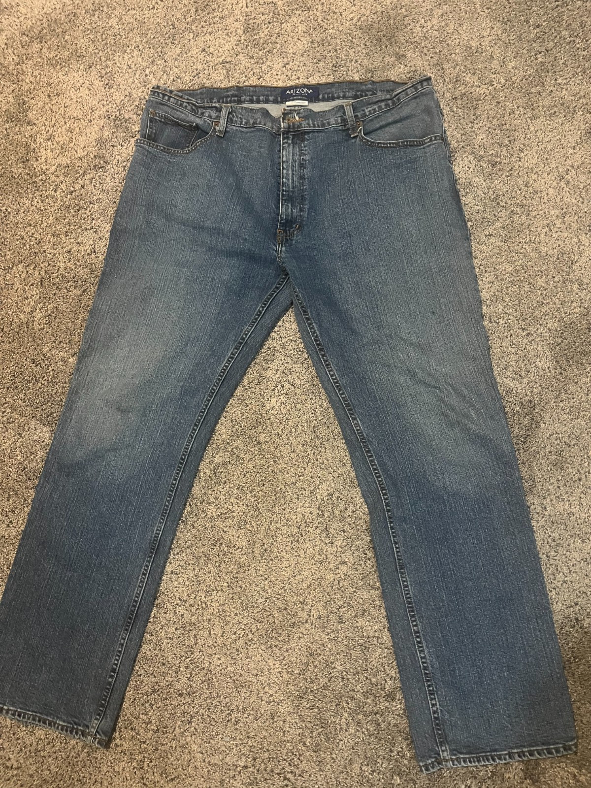 Arizona Flex Straight  Men\'s Jeans Med Blue 40x32