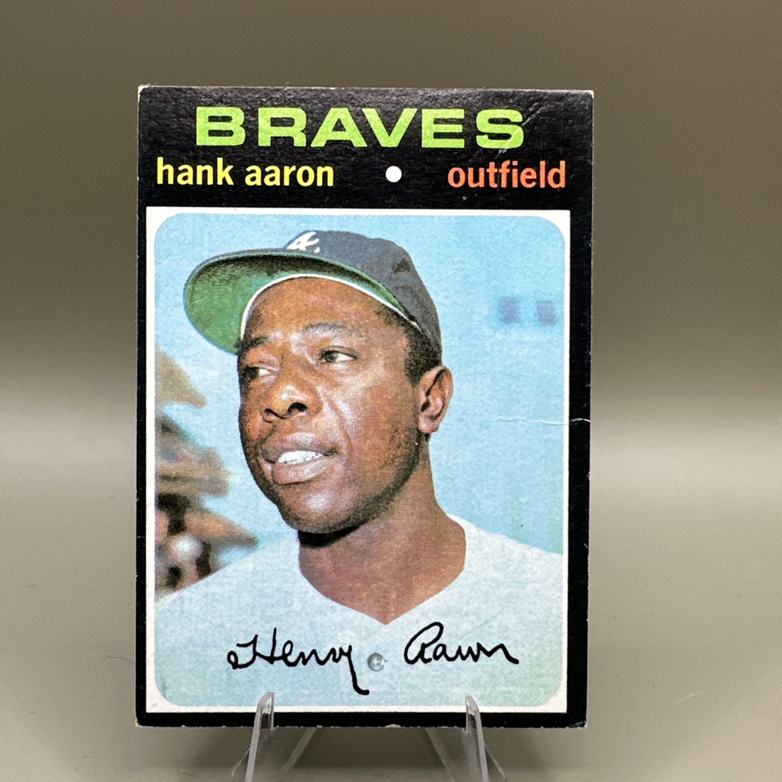 1971 Topps - Hank Aaron #400 VG 1971 Topps - Hank Aaron #400 VG