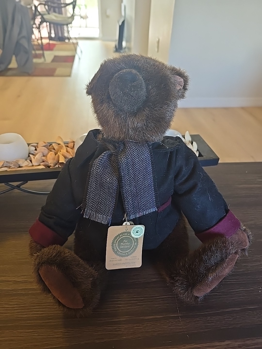 Boyds Bears Harry S Pattington Pat Murphy Designs Artisan Series Wool Coat 16\