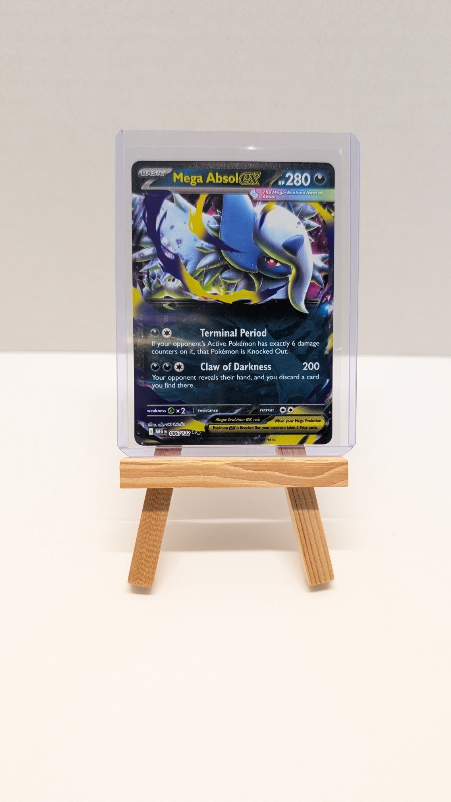 Pokémon TCG, Mega Absol Ex 086/132 - Mega Evolution Base Set Pokémon TCG, Mega Absol Ex 086/132 - Mega Evolution Base Set