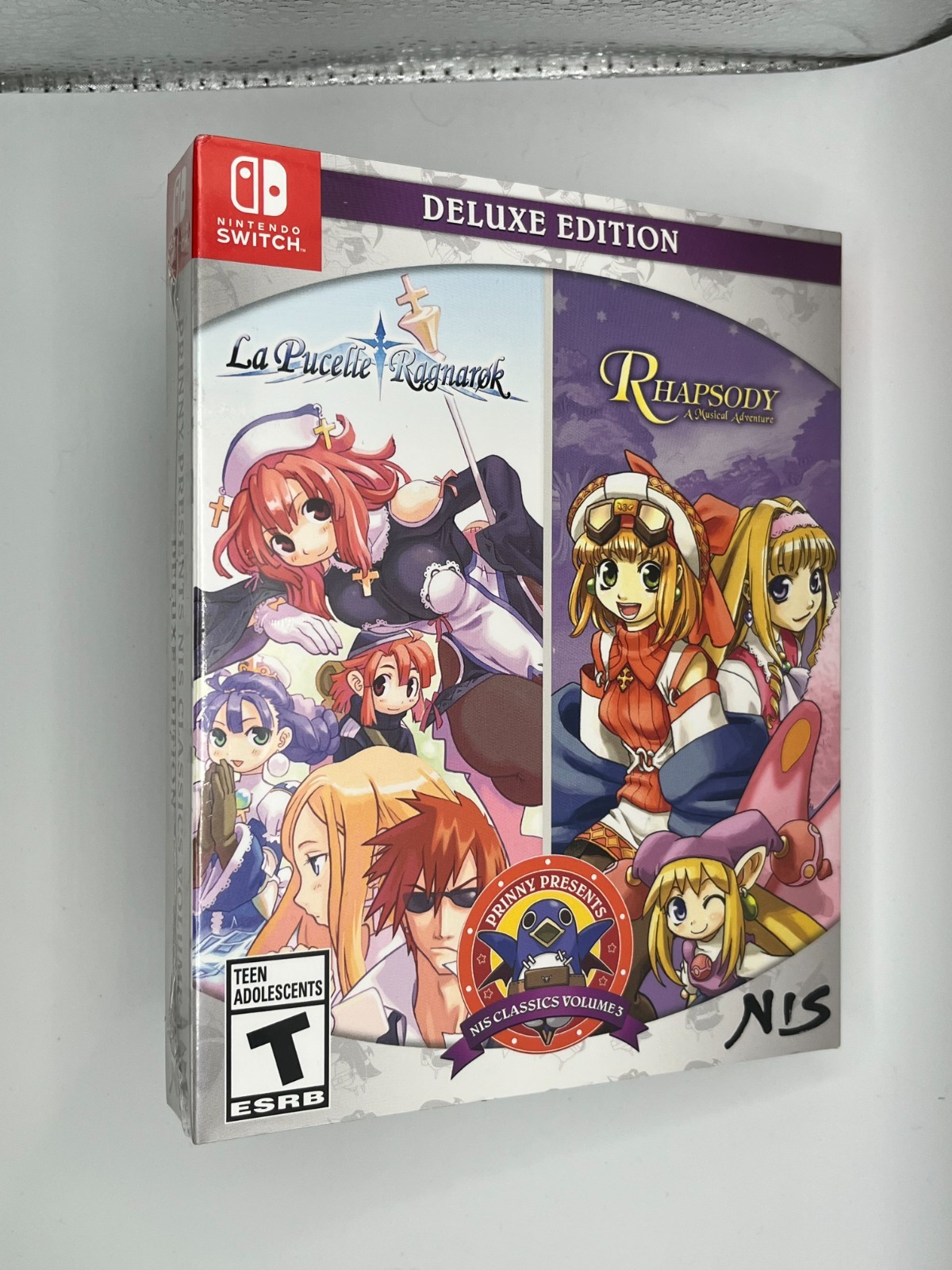 Prinny Presents NIS Classics Vol 3: La Pucelle & Rhapsody (Nintendo Switch) NEW Prinny Presents NIS Classics Vol 3: La Pucelle & Rhapsody (Nintendo Switch) NEW