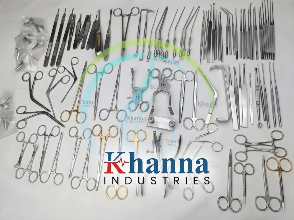 Tympanoplasty Set Premium ENT Micro Ear Surgical Instruments Khanna Industries