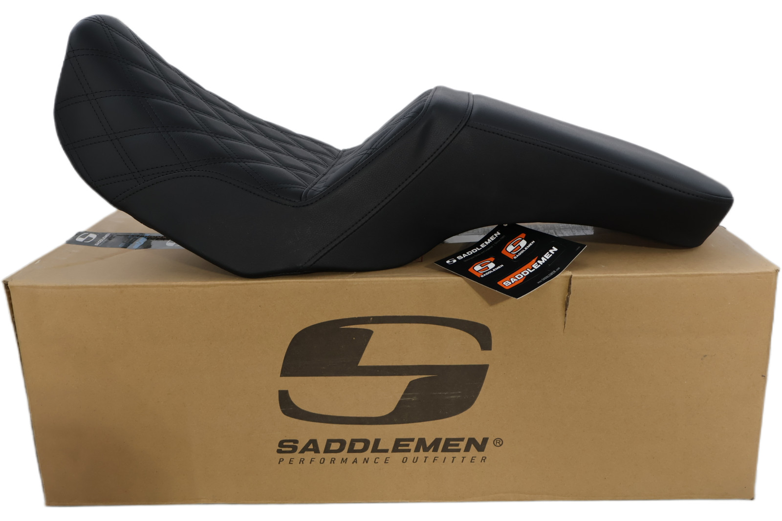 806-04-192 NEW SADDLEMEN TOUR STEP UP LS SEAT FITS 2006-2017 HARLEY FXD DYNA
