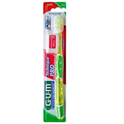 Technique pro compact soft toothbrush by Gum Sunstar, 1 piece