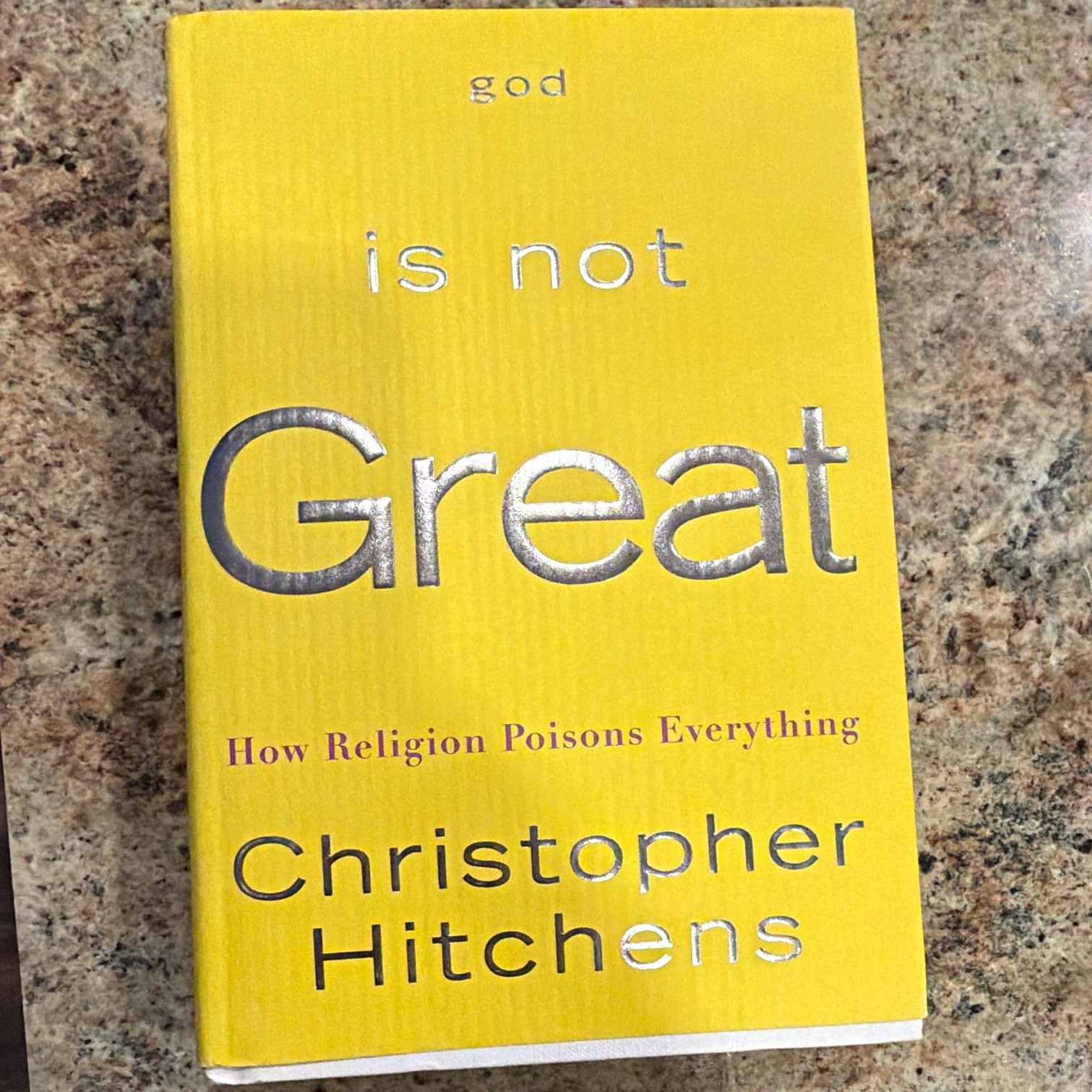 Christopher Hitchens God Is Not Great -SIGNED- 1st Ed HC 2007 Christopher Hitchens God Is Not Great -SIGNED- 1st Ed HC 2007