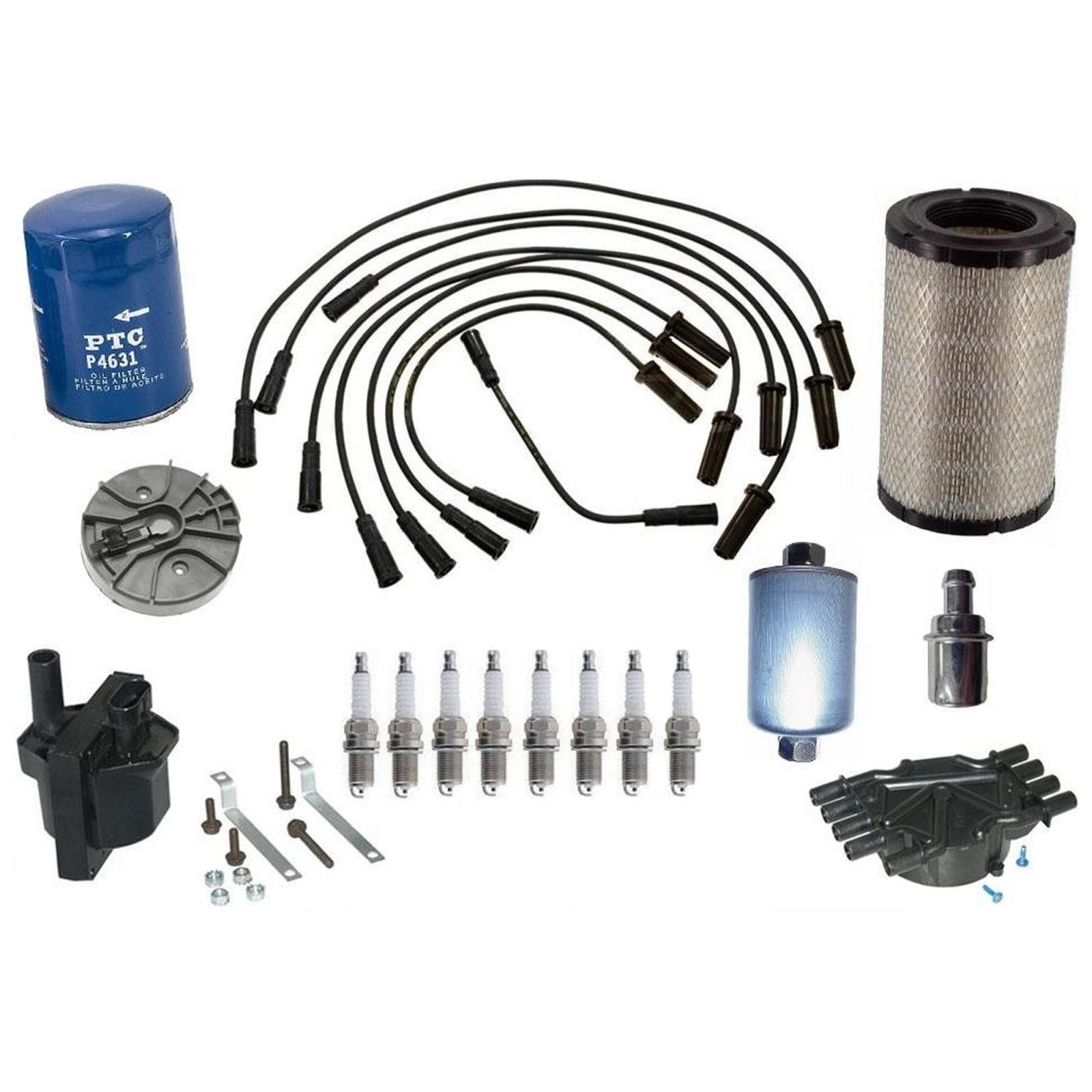 Spark Plugs Ignition Wires Cap Rotor For Chevrolet Pick Up 7.4L 96-00 16pc Kit Spark Plugs Ignition Wires Cap Rotor For Chevrolet Pick Up 7.4L 96-00 16pc Kit