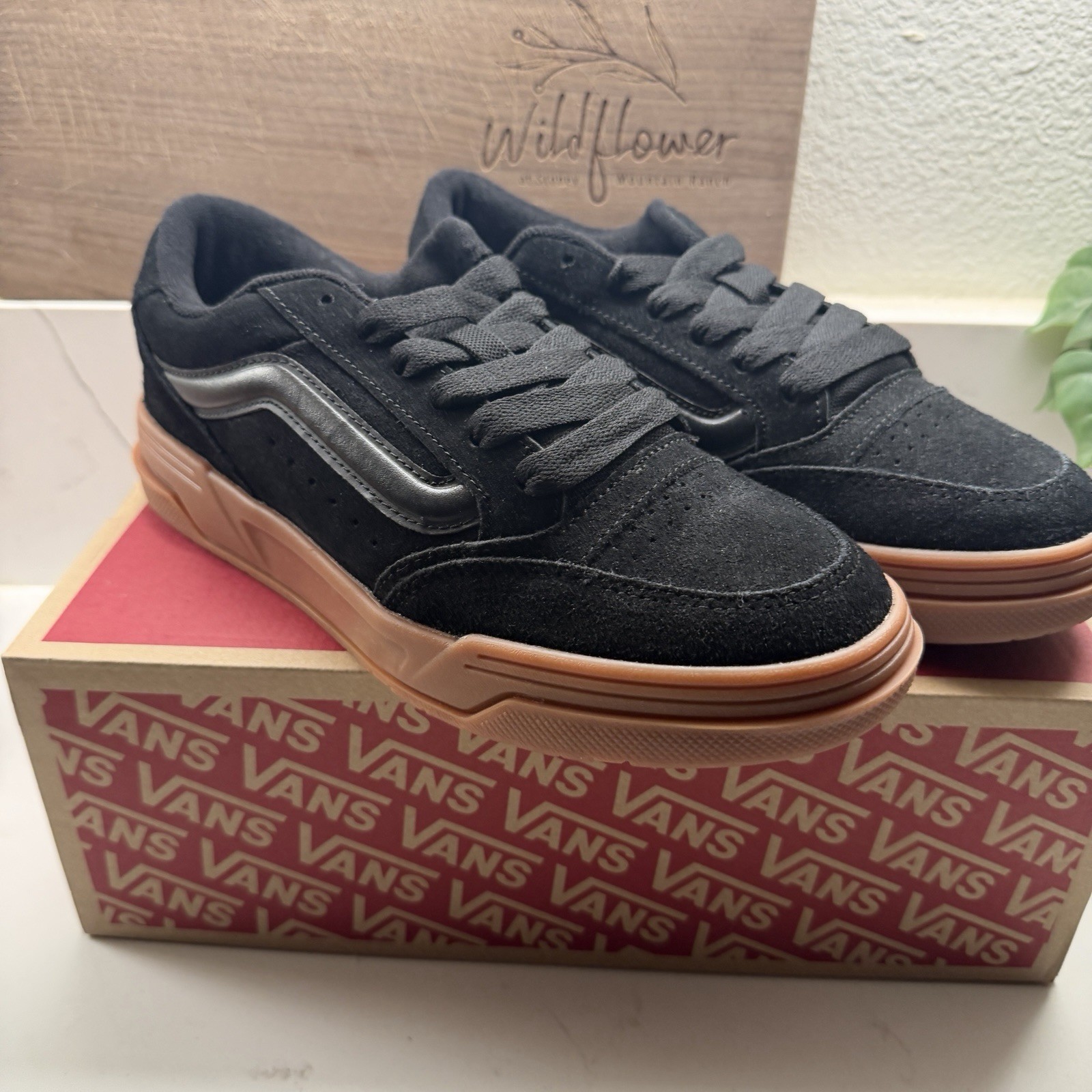 VANS Hylane Black/Gum Skateboarding Shoes Men\'s US 8 Medium (D) 9.5 women VANS Hylane Black/Gum Skateboarding Shoes Men\'s US 8 Medium (D) 9.5 women