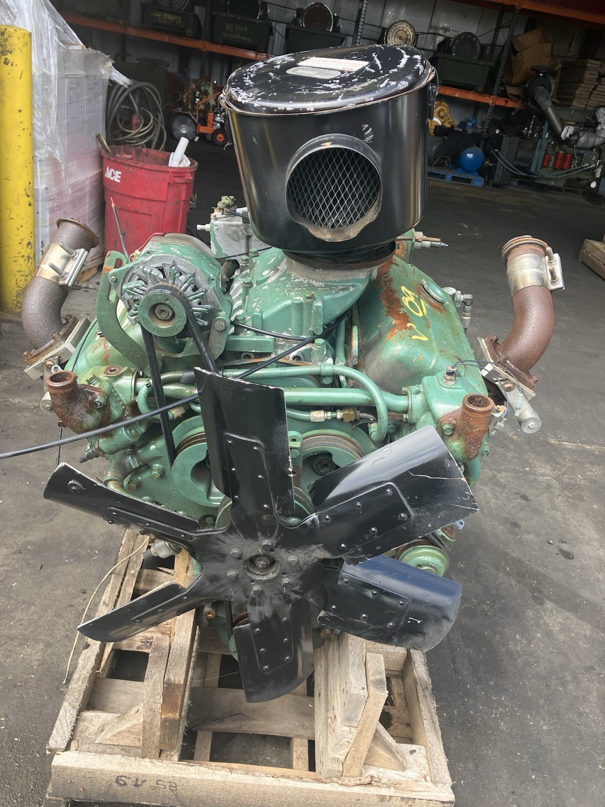 GOVERNMENT SURPLUS DETROIT 6V53 INDUSTRIAL DIESEL ENGINE GOVERNMENT SURPLUS DETROIT 6V53 INDUSTRIAL DIESEL ENGINE