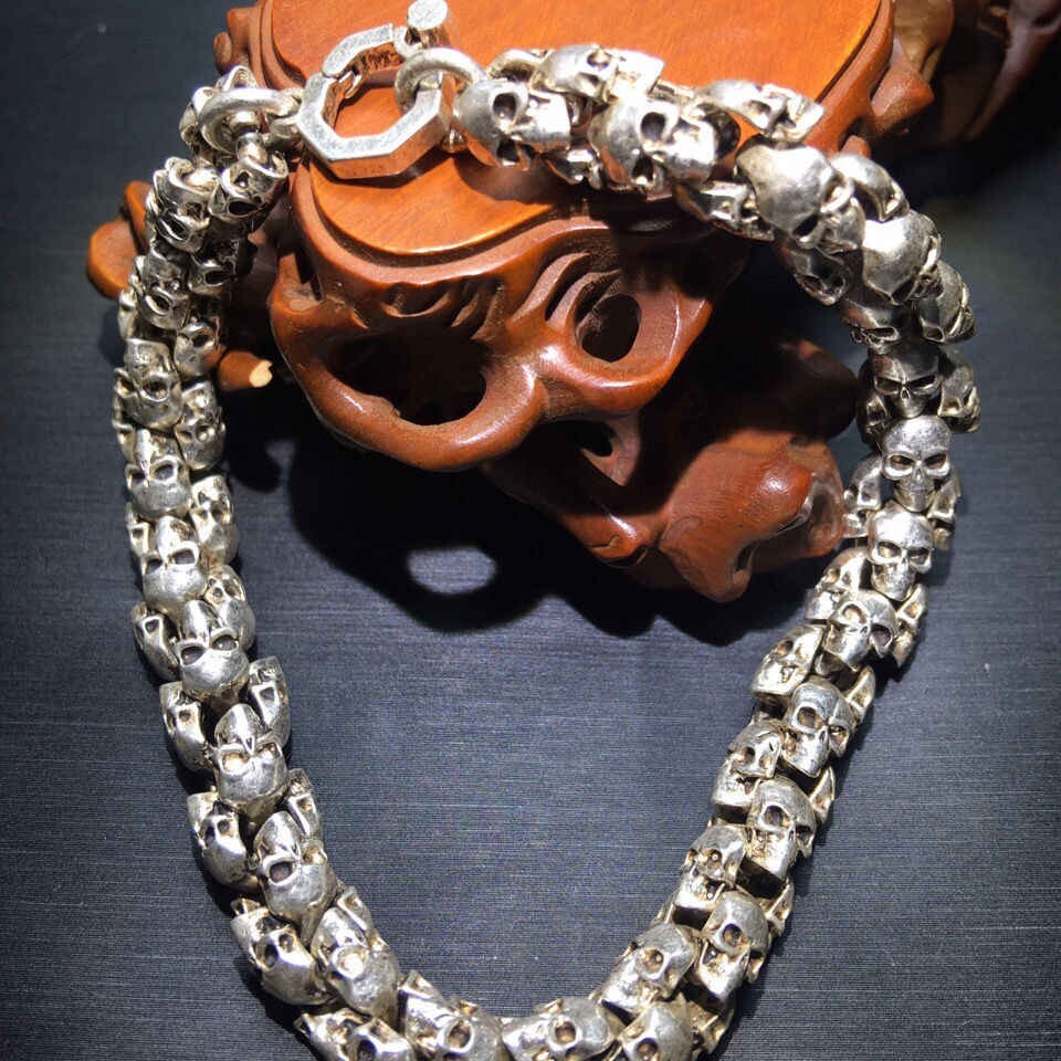 Vintage Indigenous Handmade Silver Bracelet 451056