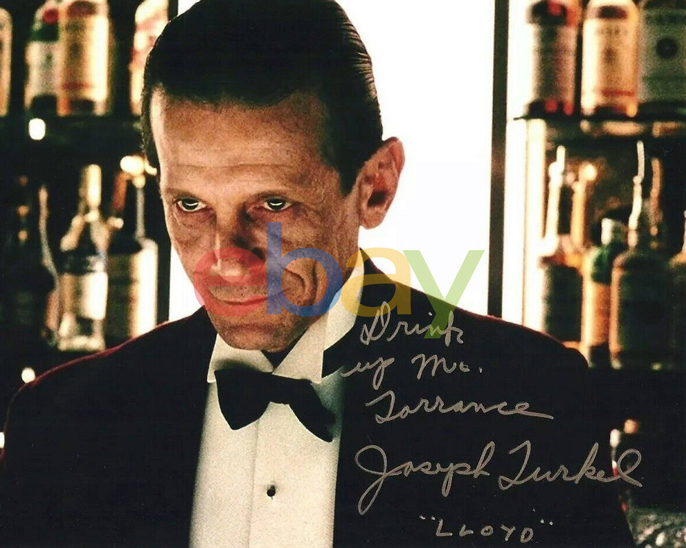 JOSEPH JOE TURKEL signed 8x10 Photo THE SHINING Lloyd the Bartender reprint